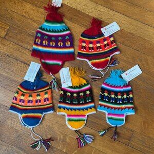Knitted Baby Hat from Bolivia – new with tag